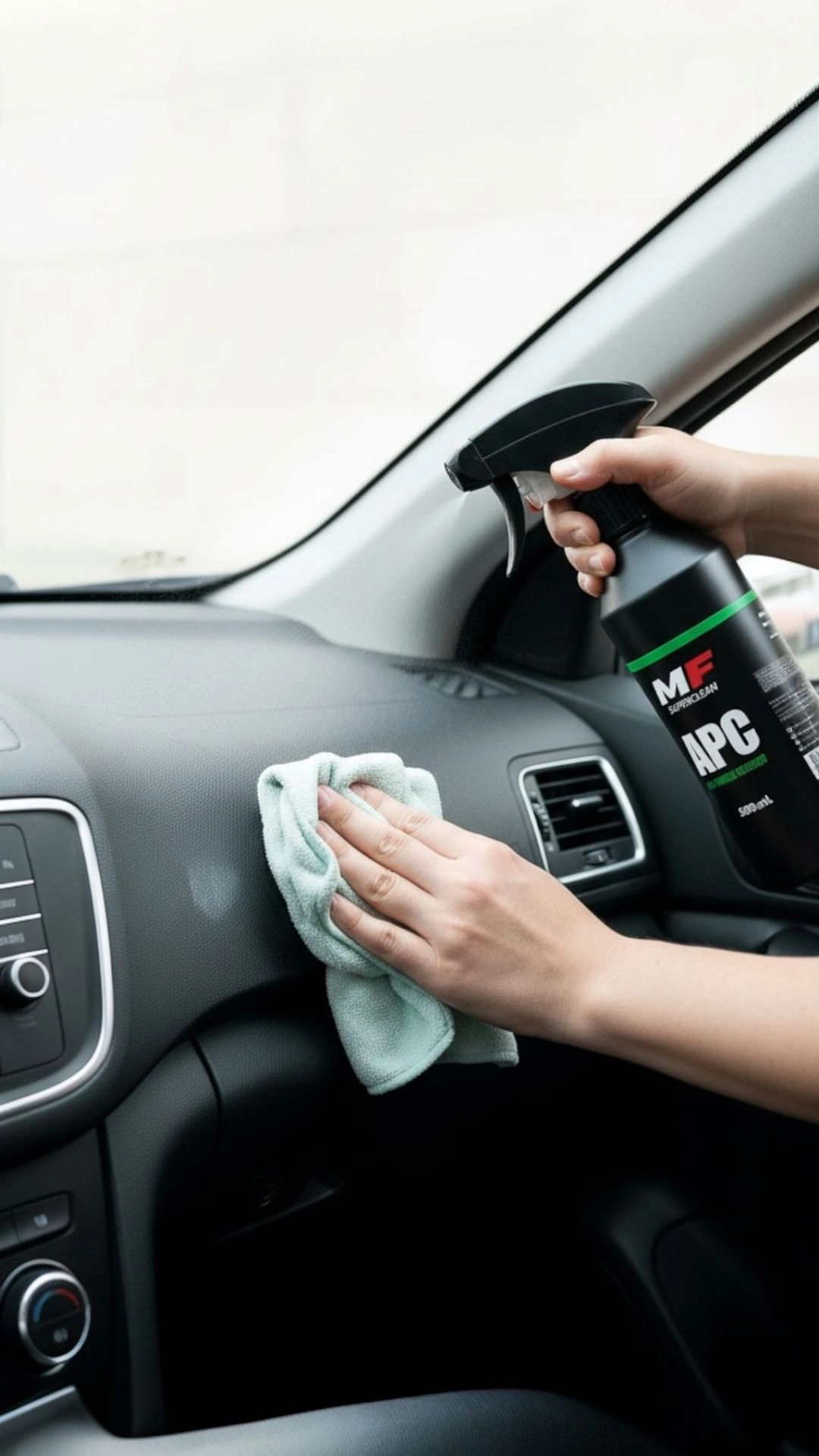 DETAYLI OTO BAKIM SETİ - MİKROFİBER PED HEDİYELİ