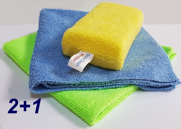 SUPERCLEAN CİLA BEZİ  KENARSIZ  (MADE IN USA )  ( 40x40 cm )