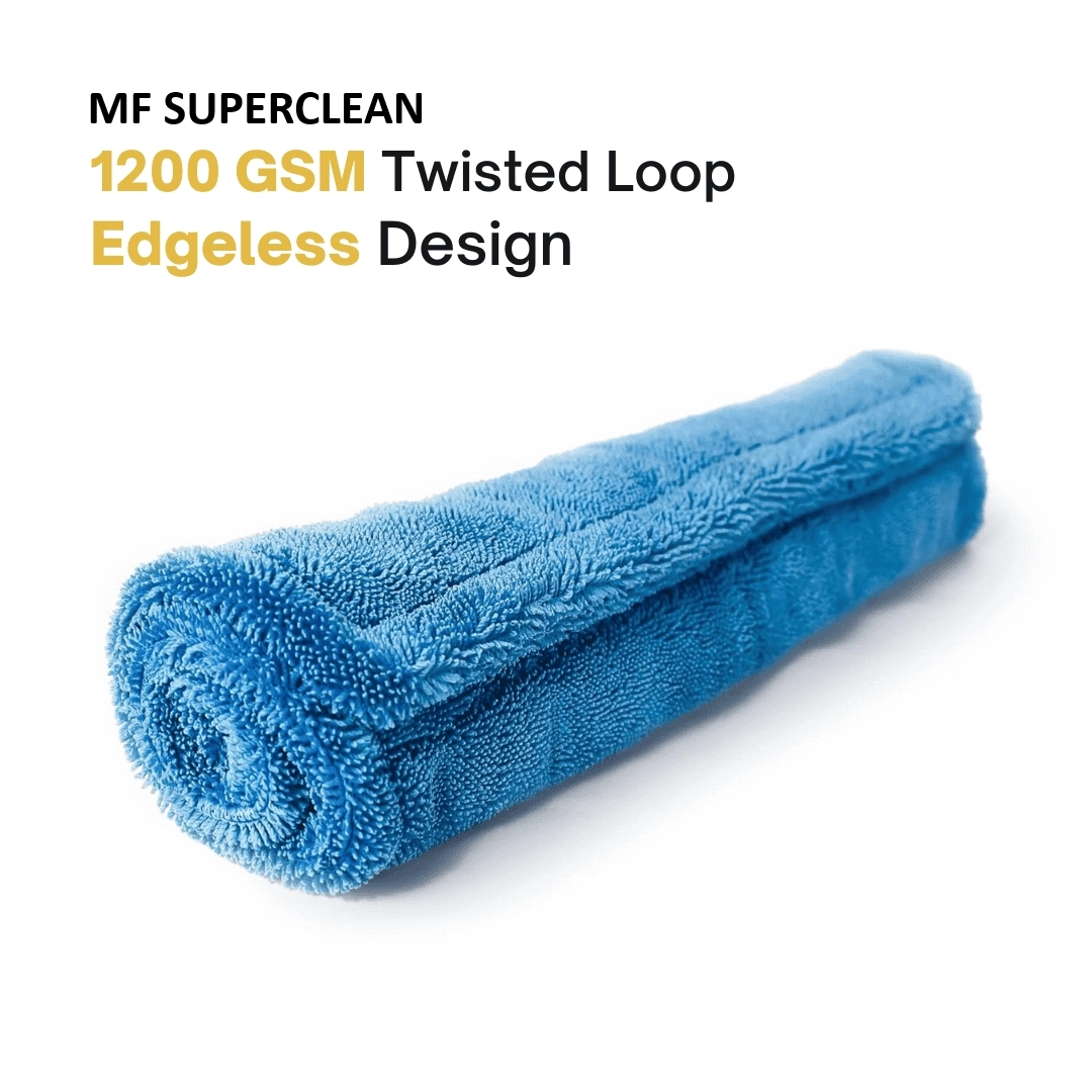 SUPERCLEAN DUO  TWIST TOWEL  (50X80 CM ) (1200 GSM )