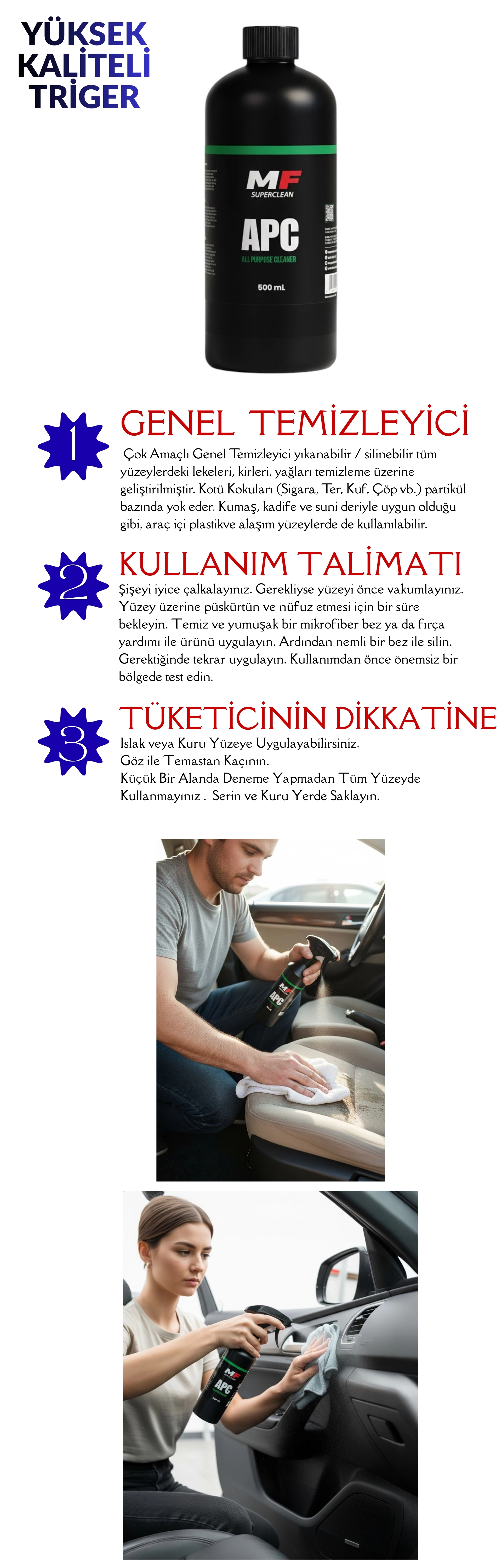 SCRUP PAD + APC ( GENEL TEMİZLİK KİMYASALI )