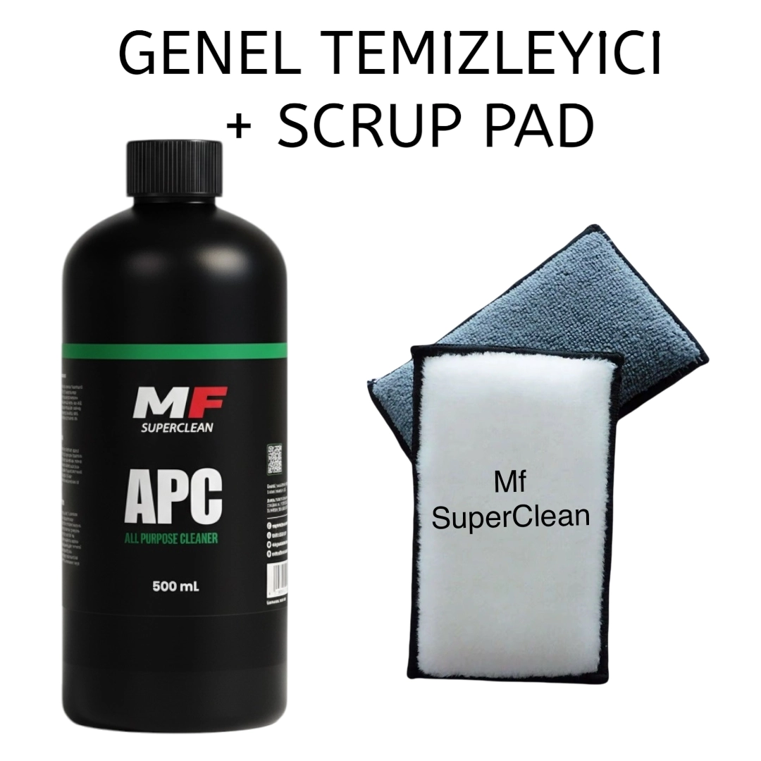 SCRUP PAD + APC ( GENEL TEMİZLİK KİMYASALI )