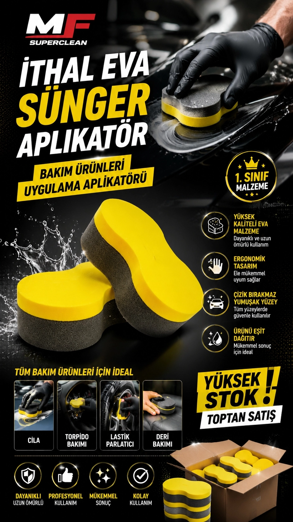 SUPERCLEAN  UYGULAMA APLİKATÖRÜ 