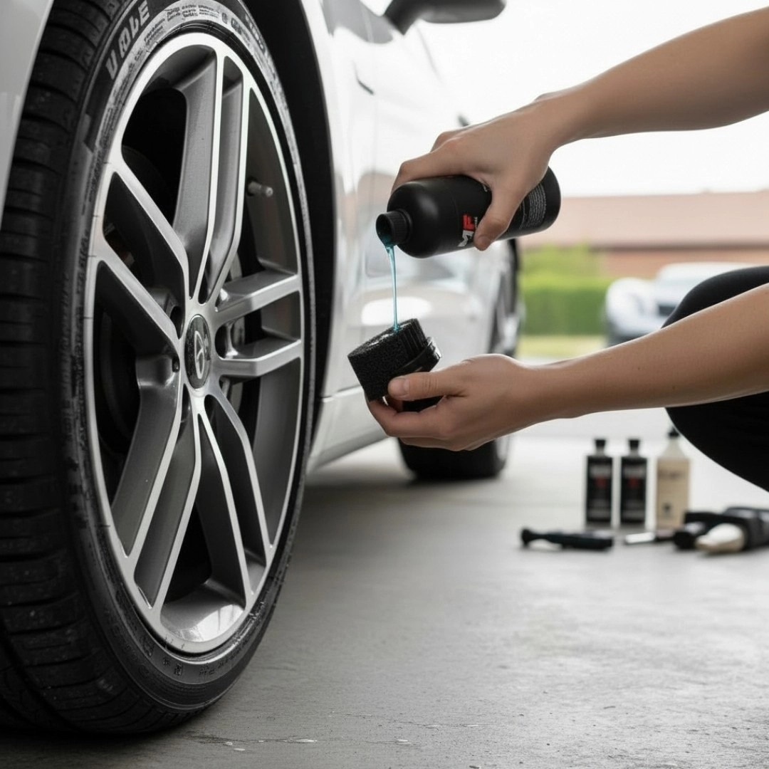 SUPERCLEAN LASTİK PARLATICI  UYGULAMA APLİKATÖRÜ 