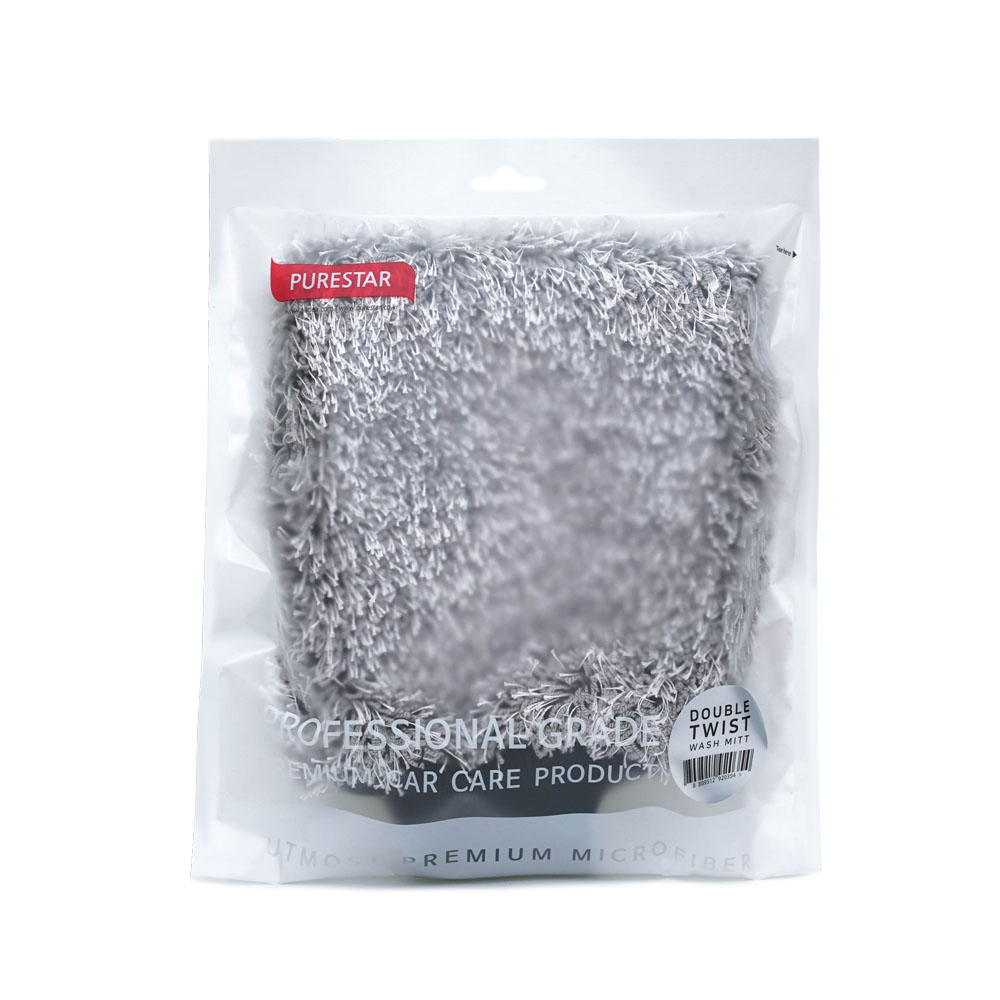 PURESTAR DOUBLE TWIST WASH MITE ( 20X25 CM ) (1100 GSM )