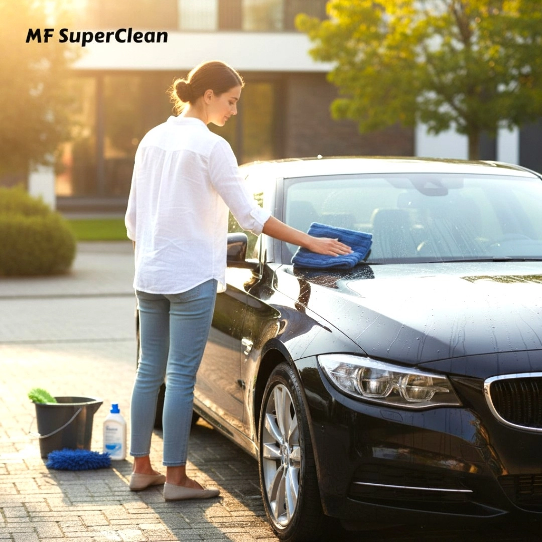 SUPERCLEAN HYBRID  TWIST TOWEL  (50X80 CM ) (1300 GSM )