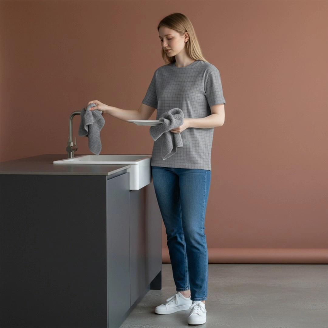 KARELİ MUTFAK-BANYO GENEL  TEMİZLİK HAVLUSU