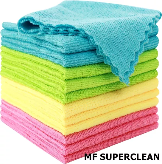 SUPERCLEAN 5 Lİ MİKROFİBER GENEL TEMİZLİK BEZİ (40X40 CM)