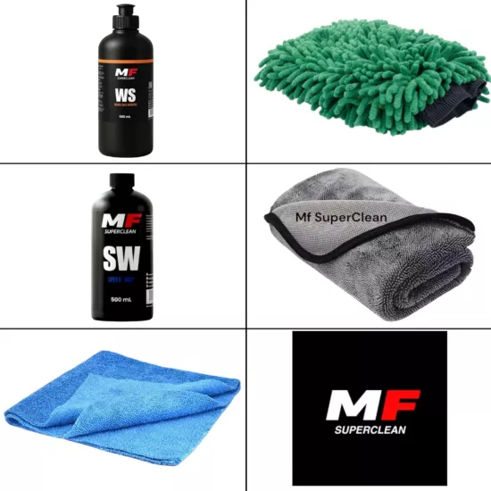 OTO YIKAMA BAKIM  SETİ - MİKROFİBER BEZ HEDİYELİ