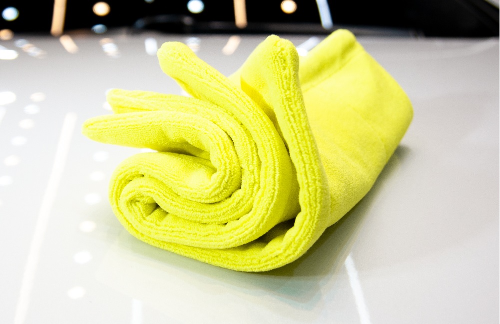 PURESTAR  SUPERIOR  TWIST  WAX  TOWEL   ( 40X40 CM ) (1100 GSM )