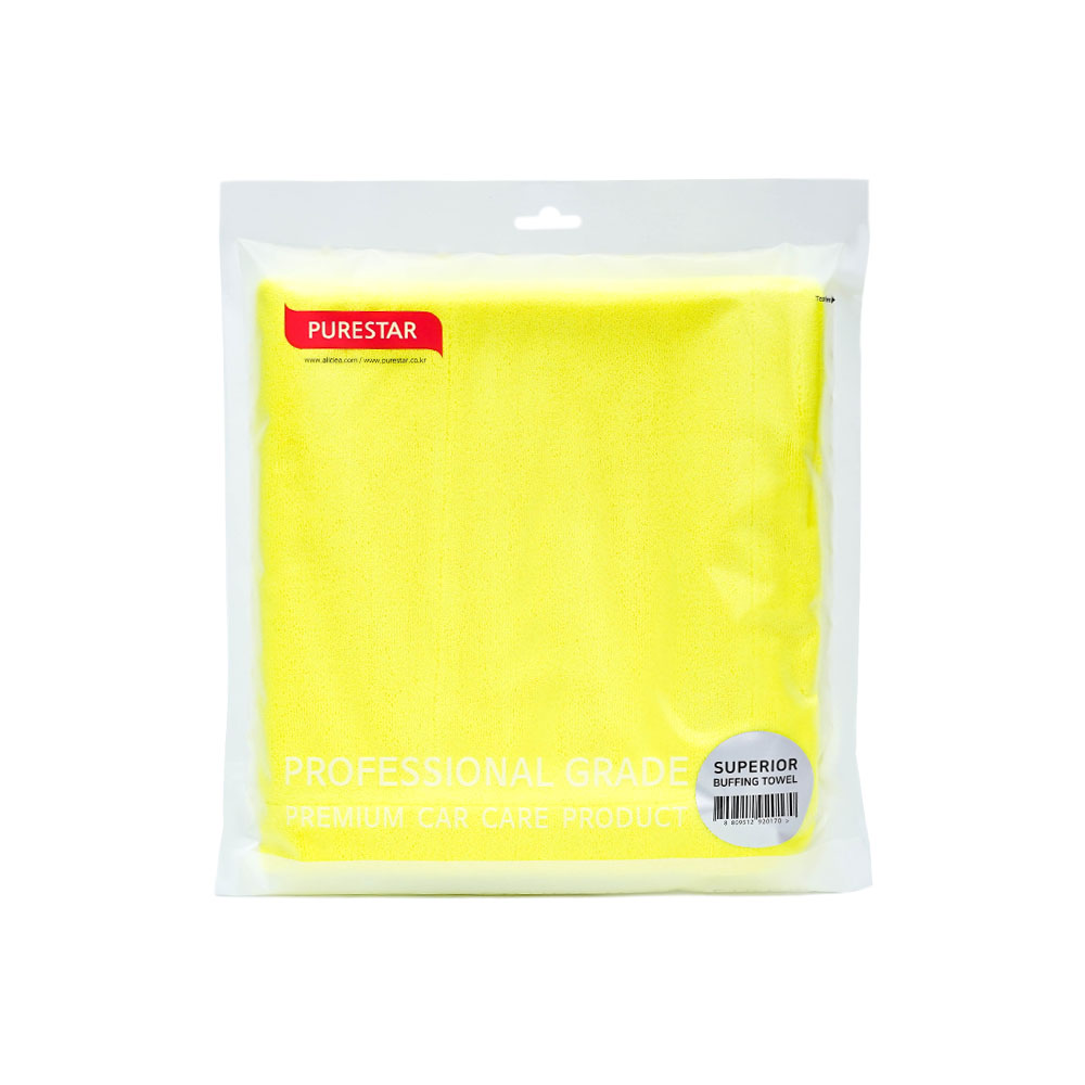 PURESTAR  SUPERIOR  TWIST  WAX  TOWEL   ( 40X40 CM ) (1100 GSM )