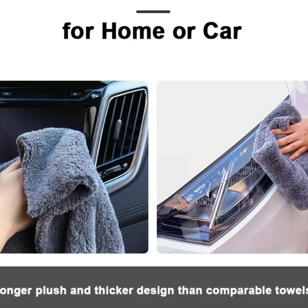 SUPERCLEAN  OTO KURULAMA VE CİLA  HAVLUSU  - 50X70 CM - 700 GSM 