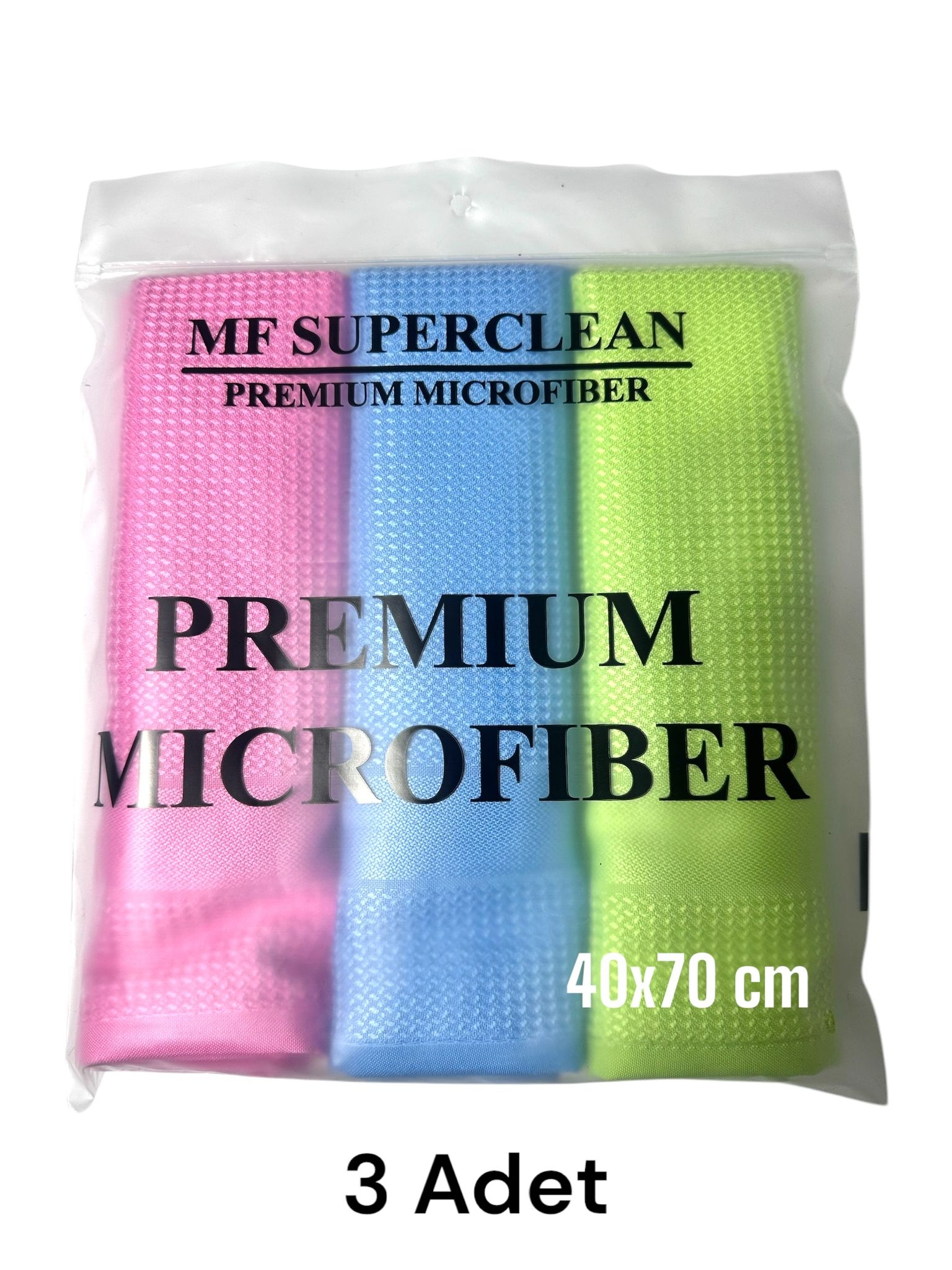 SuperClean Sihirli Cam Bezi - 3 ADET -  40x70 cm 