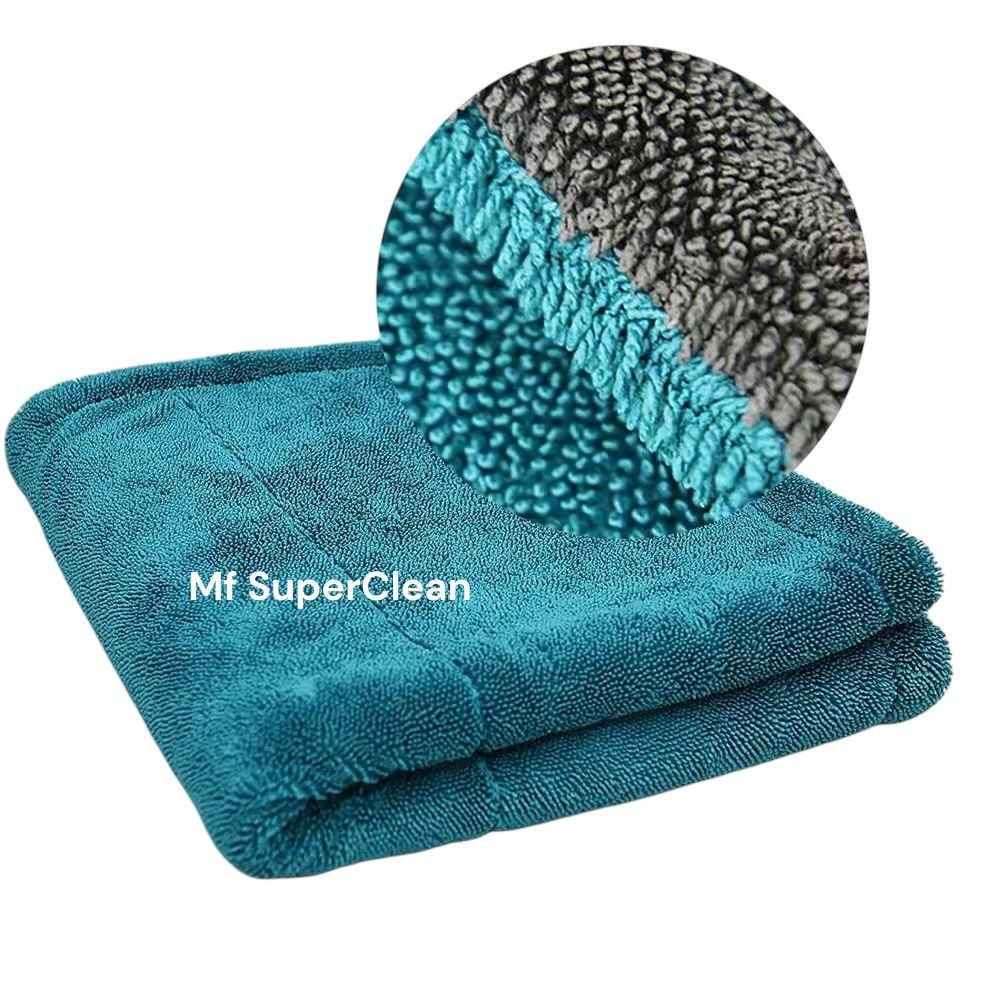 SUPERCLEAN DOUBLE  TWIST TOWEL  (50X80 CM ) (1200 GSM )