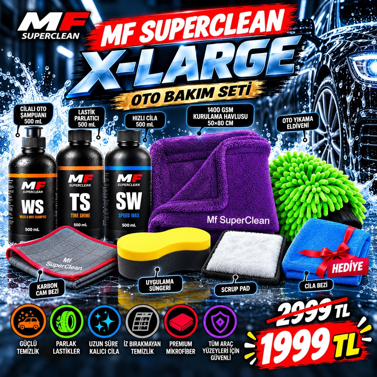 X-LARGE  SET 