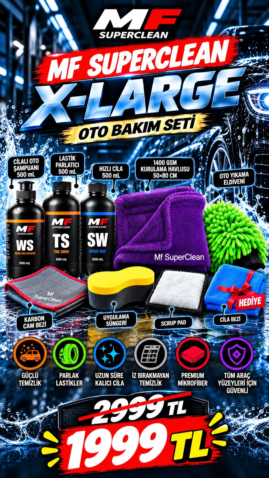 X-LARGE  SET 