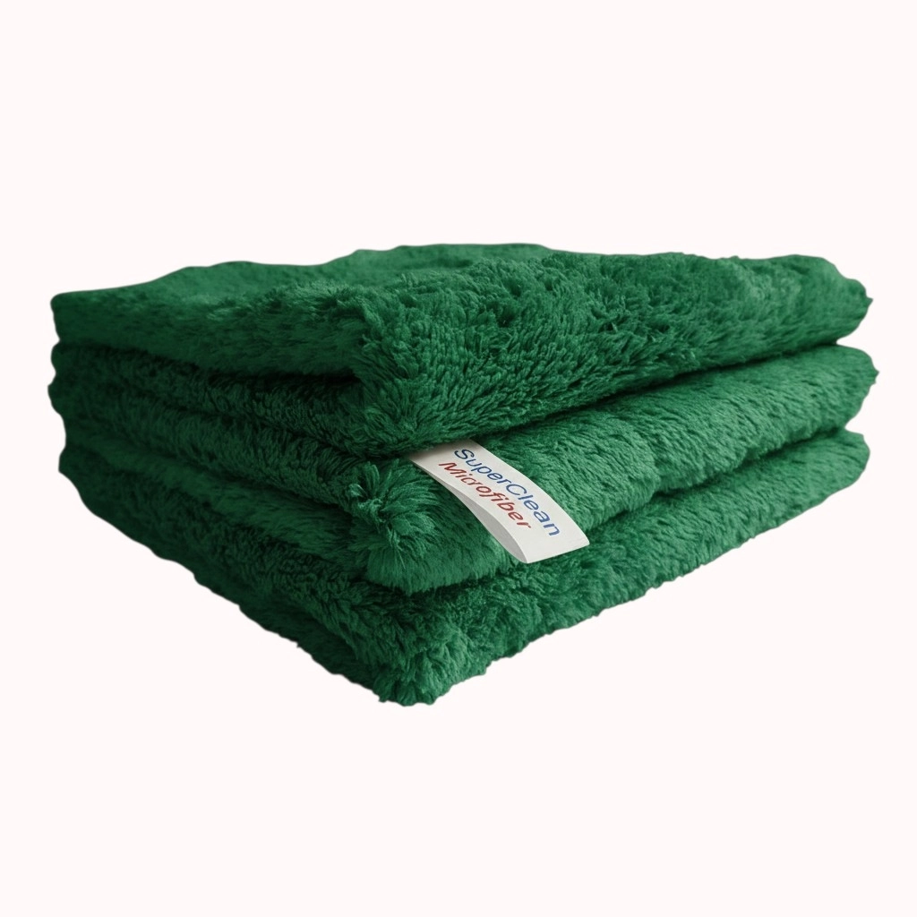 MİKROFİBER CİLA  BEZİ  40X40 CM  UZUN TÜYLÜ   360 GSM 